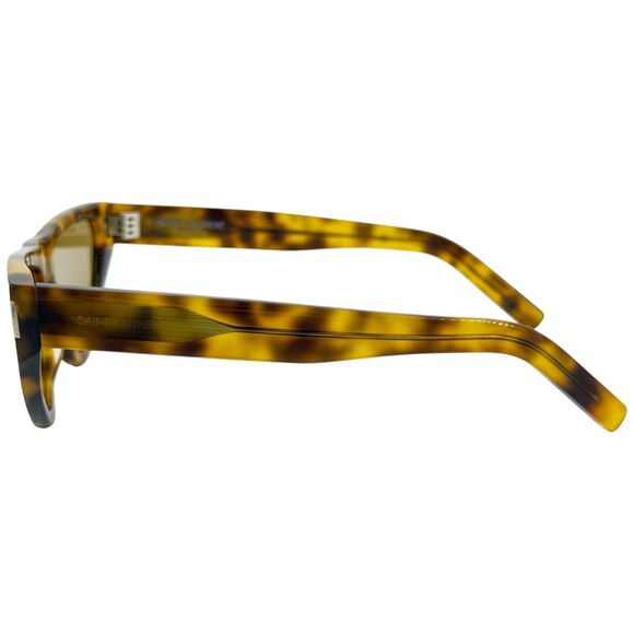 Saint Laurent SL468 Womens Plastic Sunglass 005 Havana 55-16 Italy w Case - Flaw main image 3